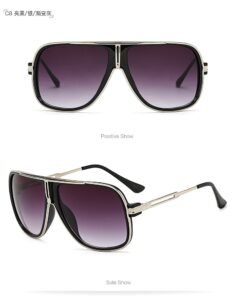 23072##Hot Seler Men's Fashion mental frame polarized sunglasses outdoor stylish 34