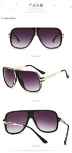 23072##Hot Seler Men's Fashion mental frame polarized sunglasses outdoor stylish 39