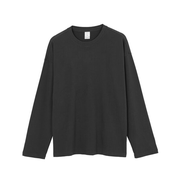 pure cotton plain long sleeve TEE 220g 20