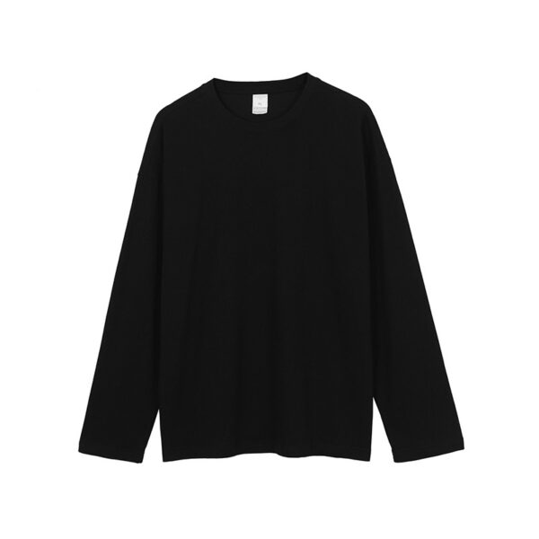 pure cotton plain long sleeve TEE 220g 22