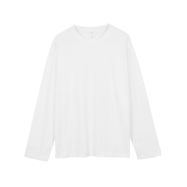 pure cotton plain long sleeve TEE 220g 21