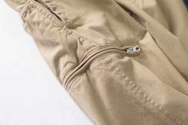 High density weaving ealstic wasitband military style joggers - Image 7