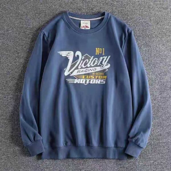 #M303 Crewneck High Quality Jumper Pullover Men victory Sweater - Image 3