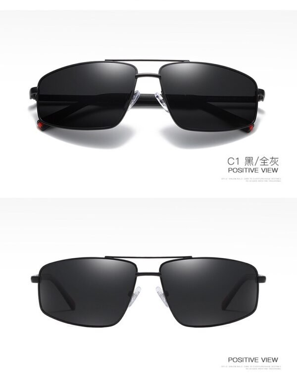 JM0009#TR90 UV400 MEN'S FASHION mental frame polarized sunglasses outdoor stylish 21