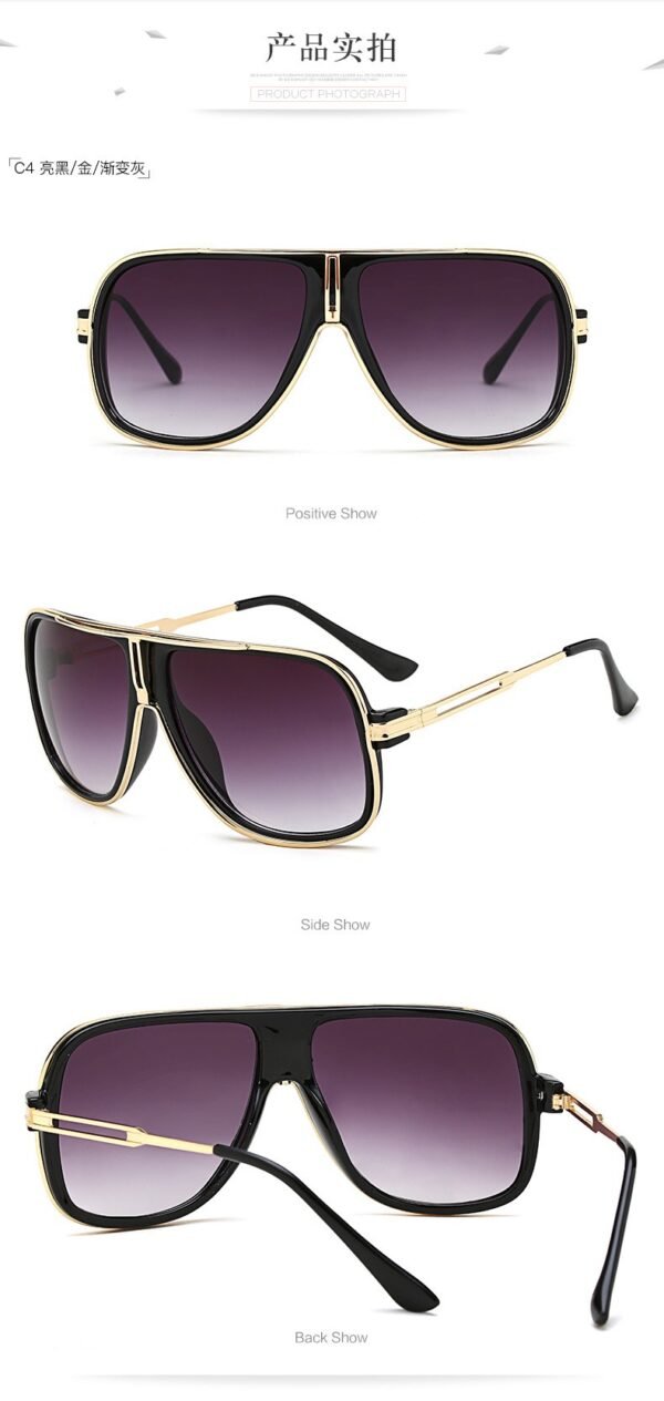 23072##Hot Seler Men's Fashion mental frame polarized sunglasses outdoor stylish 23