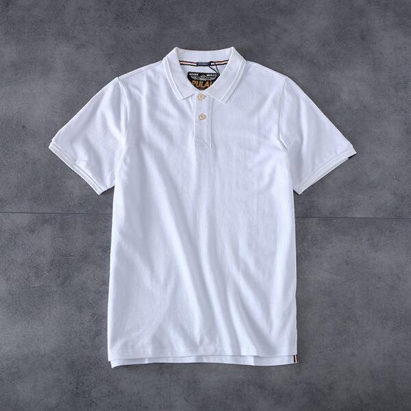 Summer new American flower yarn tide brand men's collar short-sleeved T-shirt youth business casual POLO shirt PK501
