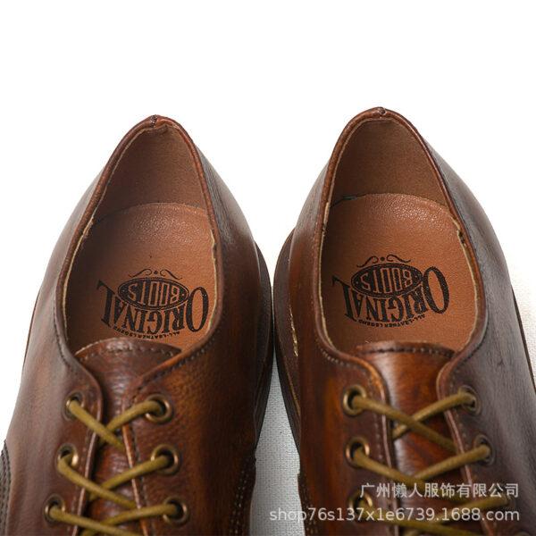 men's shoes spring new men's low-gang casual trend shoes Korean version of the trend American retro