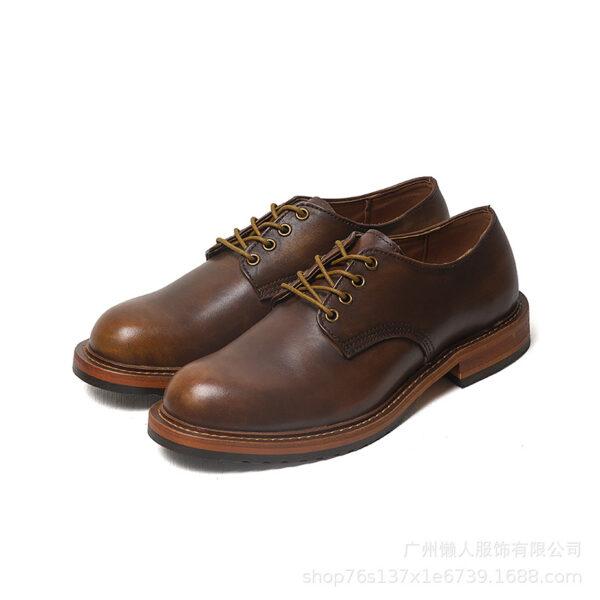 men's shoes spring new men's low-gang casual trend shoes Korean version of the trend American retro
