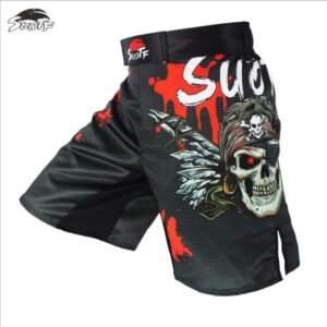 SUOTF Free Fight MMA shorts integrated fight gym training octagonal cage Muay Thai boxing loose-handed clothing