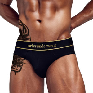ORLVS manufacturers source new men's underwear cross-border cotton breathable low-waist pants men's triangle pants OR6221