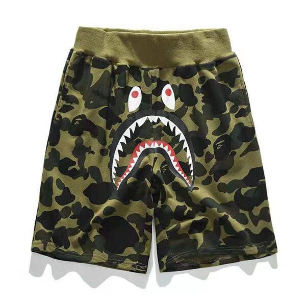 2021 Foreign trade summer youth casual transport pants dynamic multi-color ordinary cartoon animation waist bullet-free shorts